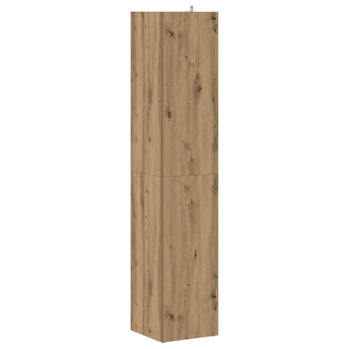 vidaXL Γωνιακό ντουλάπι Artisan Oak 33x33x165 cm Κατασκευασμένο ξύλο
