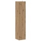 vidaXL Γωνιακό ντουλάπι Artisan Oak 33x33x165 cm Κατασκευασμένο ξύλο