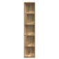 vidaXL Γωνιακό ντουλάπι Artisan Oak 33x33x165 cm Κατασκευασμένο ξύλο