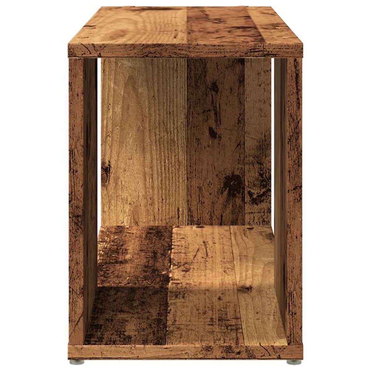 vidaXL Έπιπλο Τηλεόρασης Παλιό Ξύλο 60 x 24 x 32 εκ. από Μοριοσανίδα