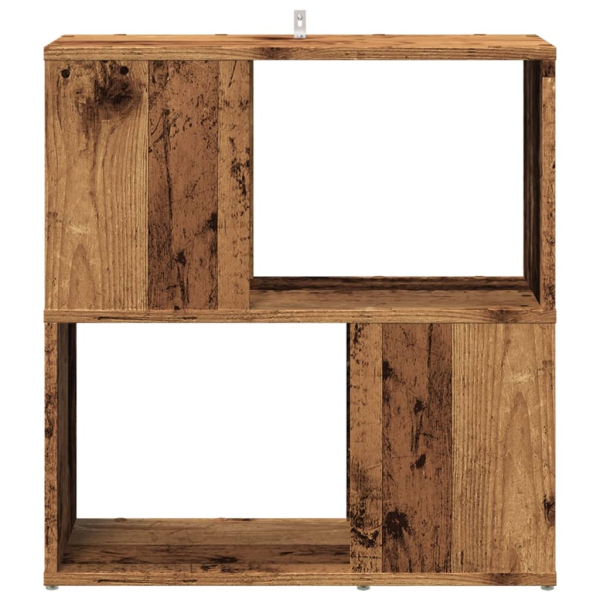 vidaXL Βιβλιοθήκη Όψη Παλαιού Ξύλου 60 x 24 x 63 εκ. από Επεξεργ. Ξύλο