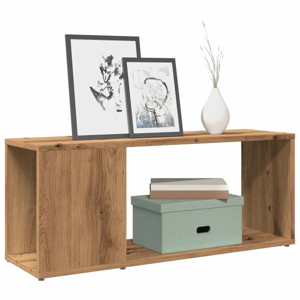 vidaXL Ντουλάπι τηλεόρασης Artisan Oak 80x24x32cm Κατασκευασμένο ξύλο