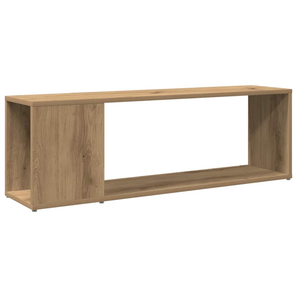 vidaXL Έπιπλο Τηλεόρασης Αρτισιανή Δρυς 100x24x32εκ. από Επεξεργ. Ξύλο