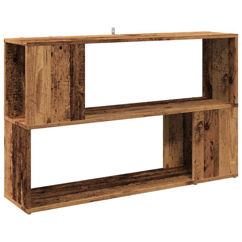vidaXL Βιβλιοθήκη Παλιό Ξύλο 100 x 24 x 63 εκ. από Μοριοσανίδα