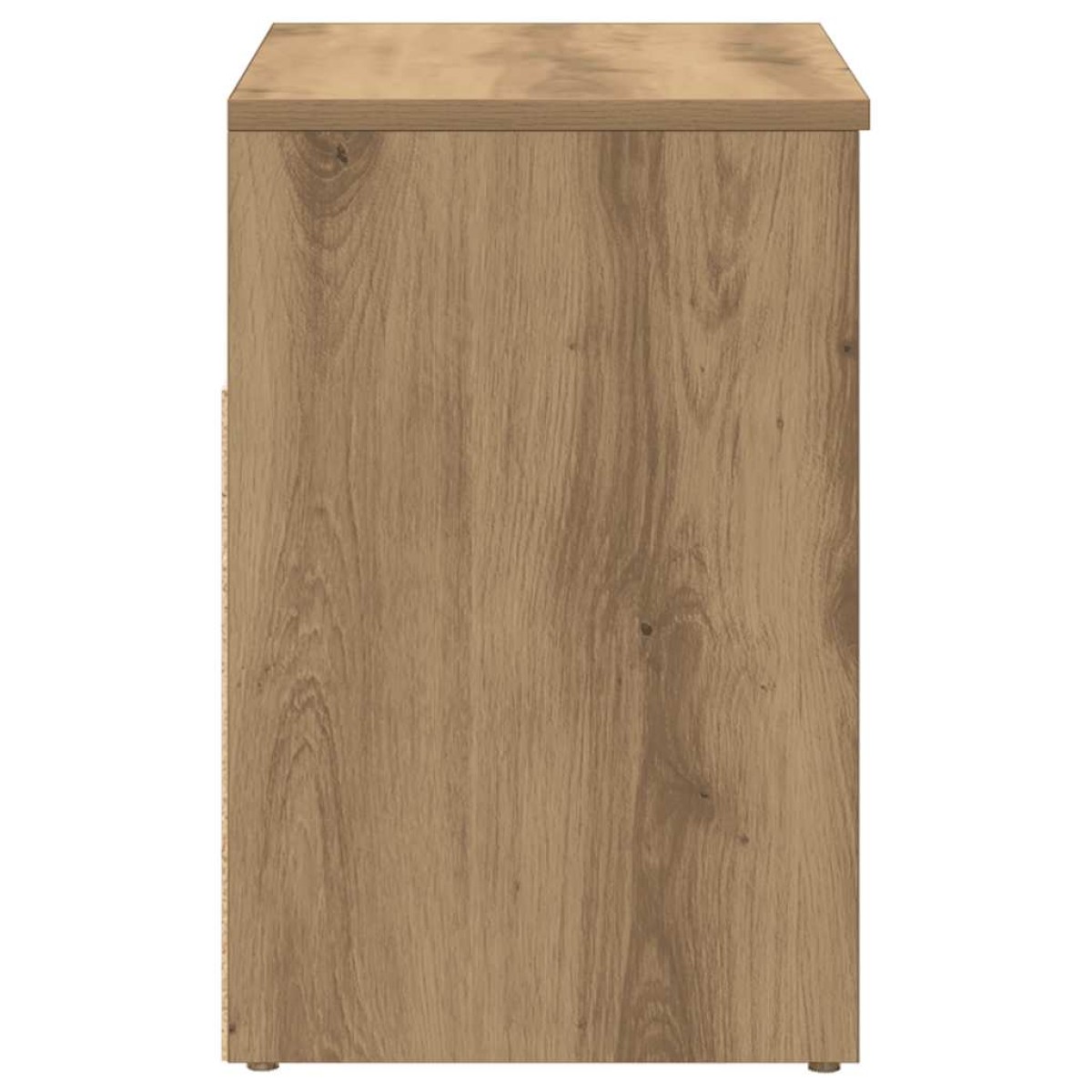 vidaXL Πάγκος Παπουτσιών τεχνίτης Δρυς 60x30x45 εκ. Επεξεργασμένο Ξύλο