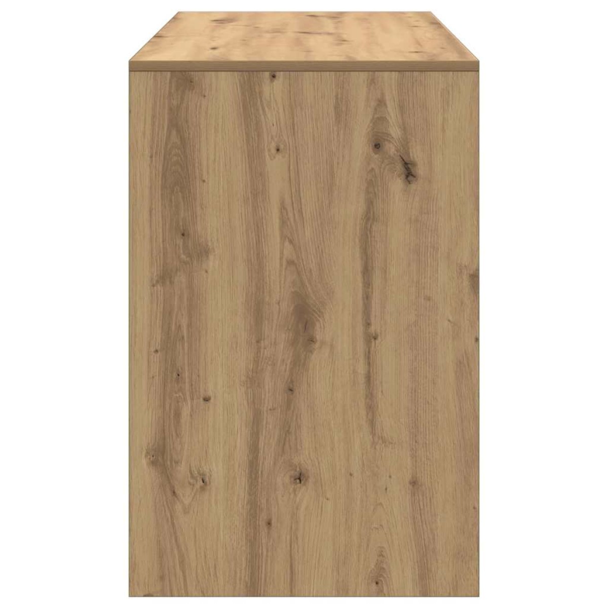 vidaXL Γραφείο Αρτισιανή Δρυς 101x50x76,5 εκ. από Επεξεργασμένο Ξύλο