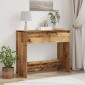 vidaXL Τραπέζι Κονσόλα Παλαιό Ξύλο 89x41x76,5 εκ. Επεξεργασμένο Ξύλο