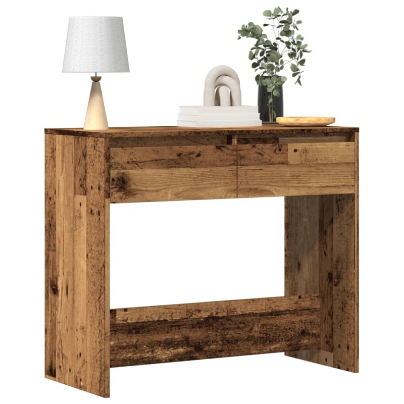 vidaXL Τραπέζι Κονσόλα Παλαιό Ξύλο 89x41x76,5 εκ. Επεξεργασμένο Ξύλο