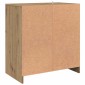 vidaXL Μπουφές Artisan Δρυς 70x41x75 εκ. από Επεξεργασμένο Ξύλο