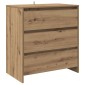 vidaXL Μπουφές Artisan Δρυς 70x41x75 εκ. από Επεξεργασμένο Ξύλο
