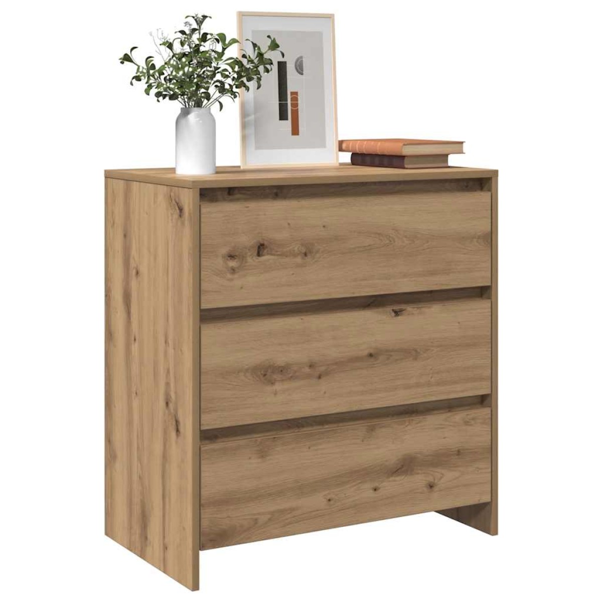 vidaXL Μπουφές Artisan Δρυς 70x41x75 εκ. από Επεξεργασμένο Ξύλο