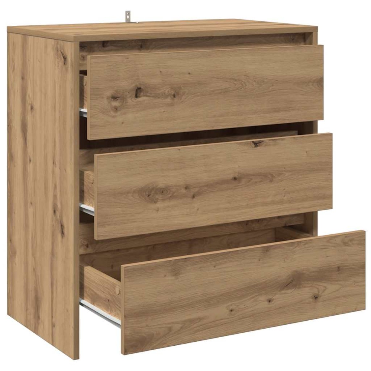 vidaXL Μπουφές Artisan Δρυς 70x41x75 εκ. από Επεξεργασμένο Ξύλο