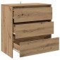 vidaXL Μπουφές Artisan Δρυς 70x41x75 εκ. από Επεξεργασμένο Ξύλο