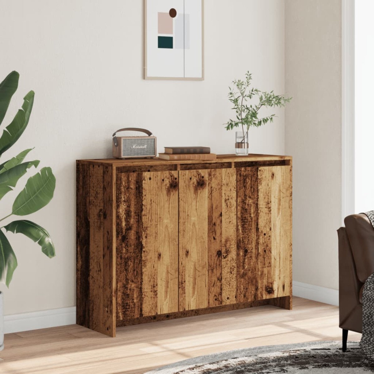vidaXL Ντουλάπι Παλ. Ξύλο 102x33x75 εκ. από Επεξεργασμένο Ξύλο