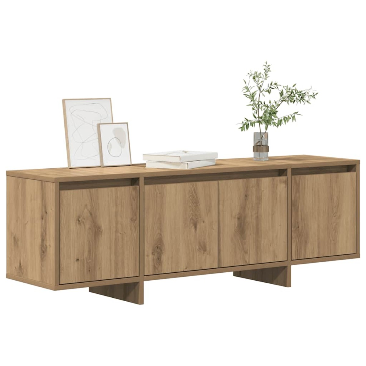 vidaXL Έπιπλο Τηλεόρασης Αρτισιανή Δρυς 120x30x40,5 εκ Επεξ. Ξύλο