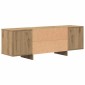vidaXL Έπιπλο Τηλεόρασης Αρτισιανή Δρυς 120x30x40,5 εκ Επεξ. Ξύλο