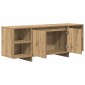 vidaXL Έπιπλο Τηλεόρασης Αρτισιανή Δρυς 130x35x50 εκ από Επεξεργ. Ξύλο