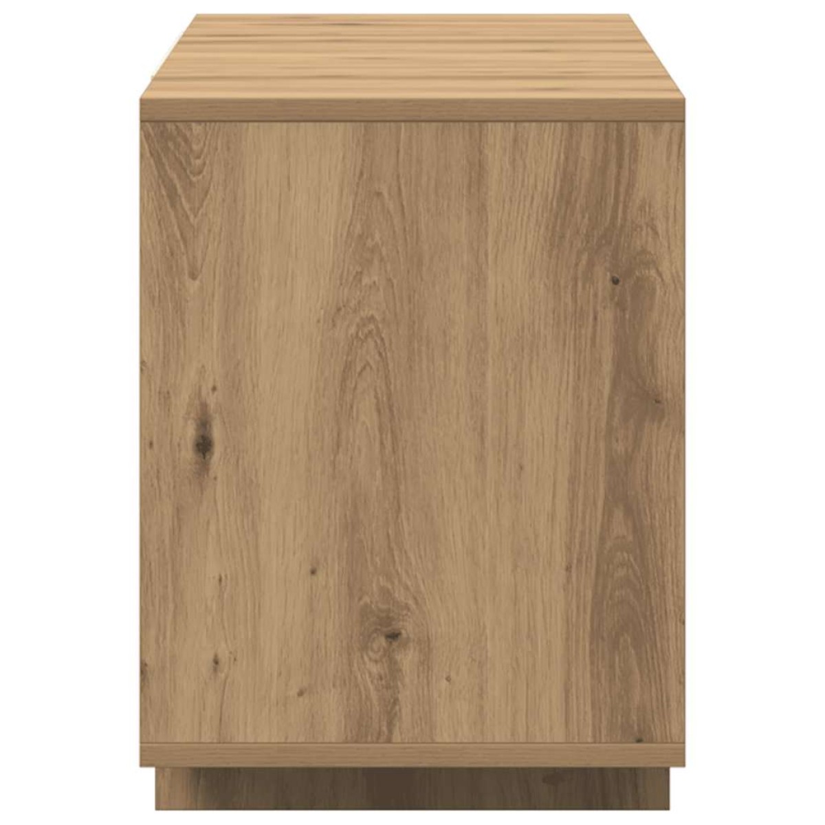 vidaXL Έπιπλο Τηλεόρασης Αρτισιανή Δρυς 130x35x50 εκ από Επεξεργ. Ξύλο