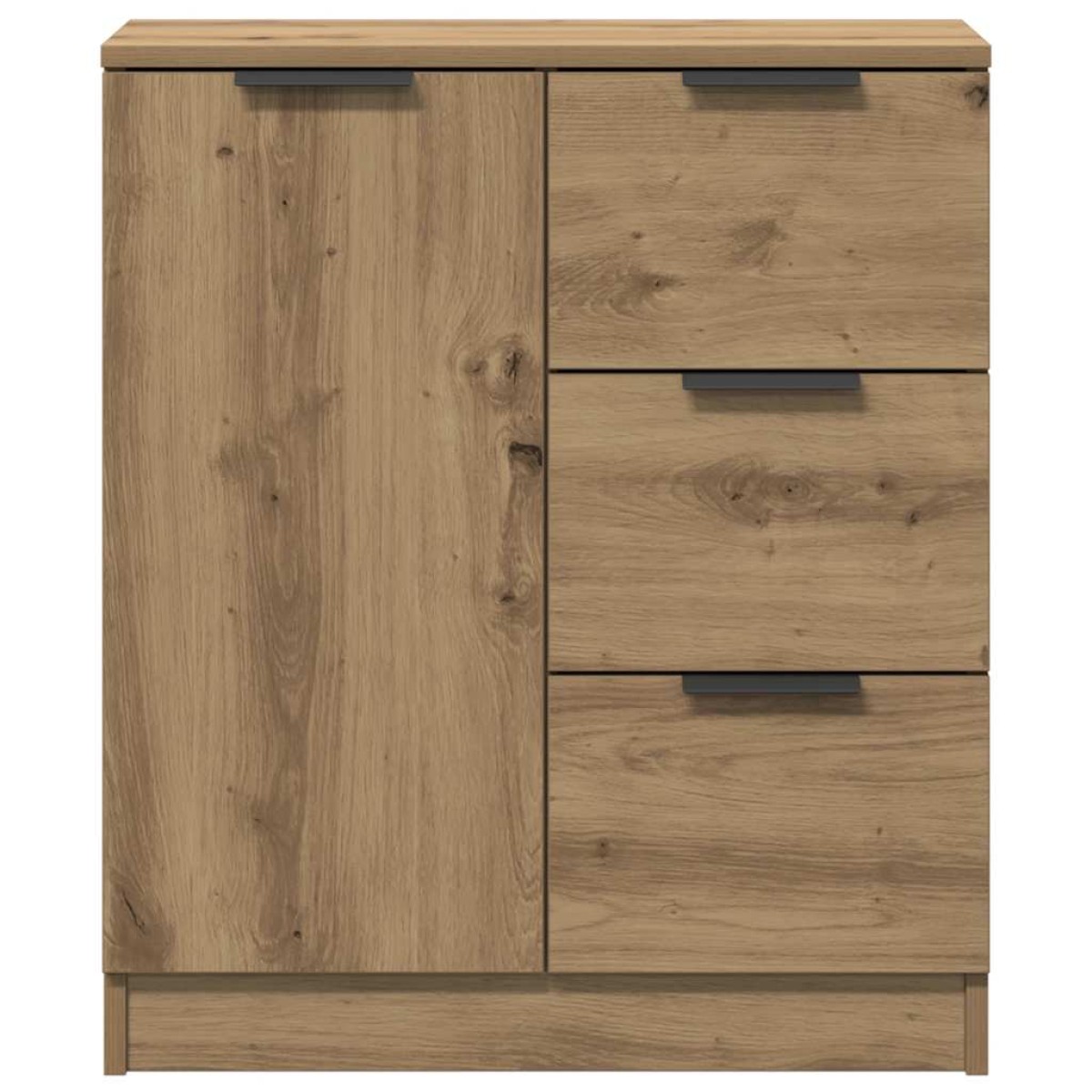 vidaXL Μπουφές Αρτισιανή Δρυς 60 x 30 x 70 εκ. από Επεξεργασμένο Ξύλο