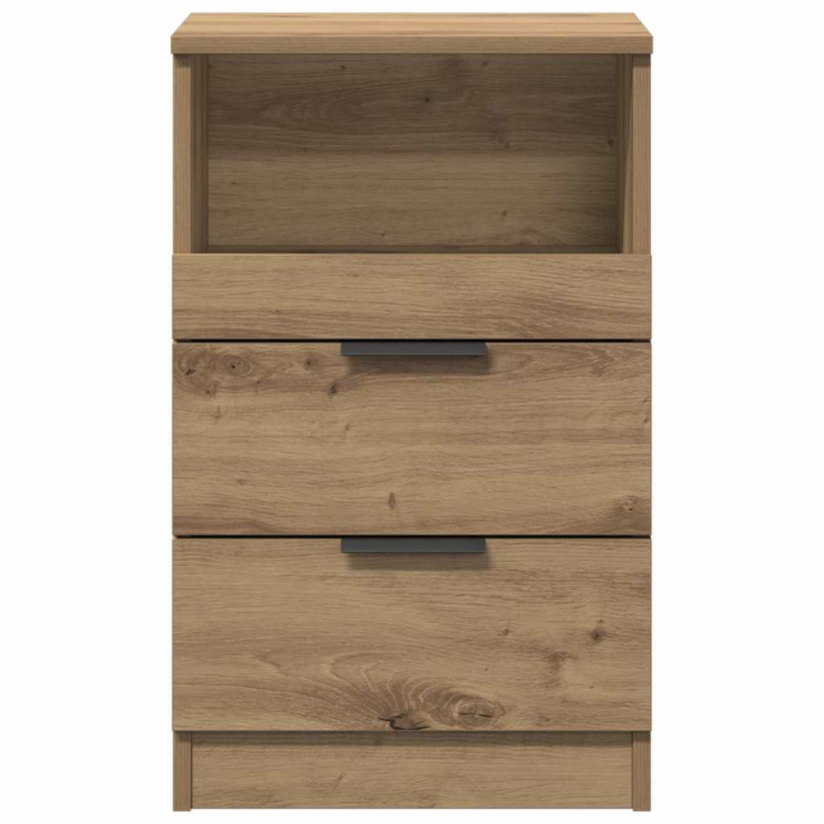 vidaXL Κομοδίνο Αρτισιανή Δρυς 40x36x65 εκ. από Επεξεργασμένο Ξύλο