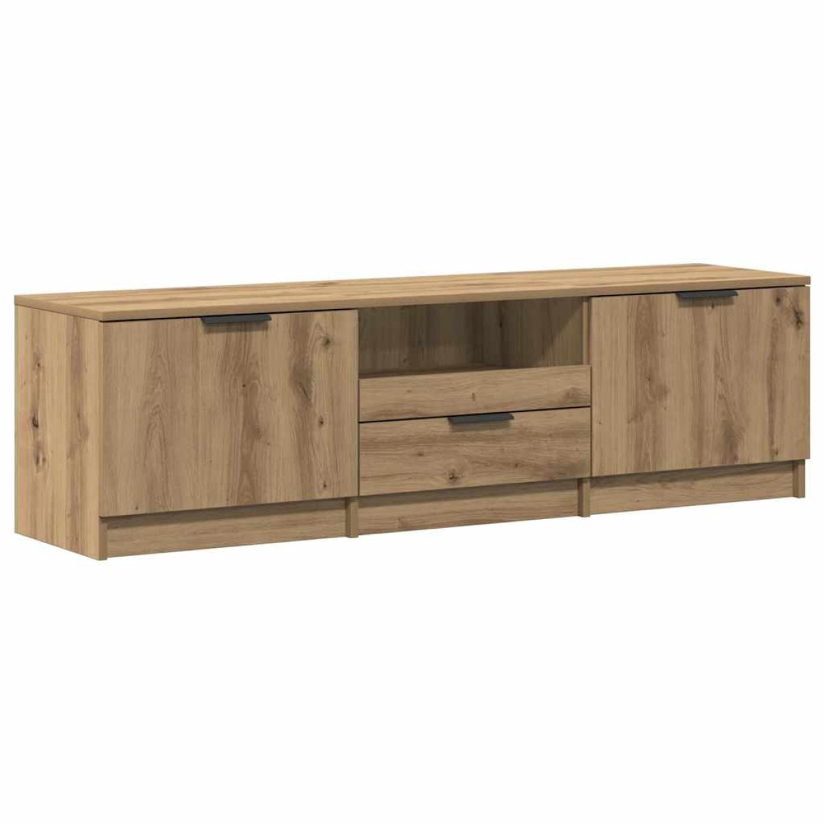 vidaXL Έπιπλο Τηλεόρασης Χειροποίητο Δρυς 140x35x40 εκ. από Τεχνητό Ξύλο