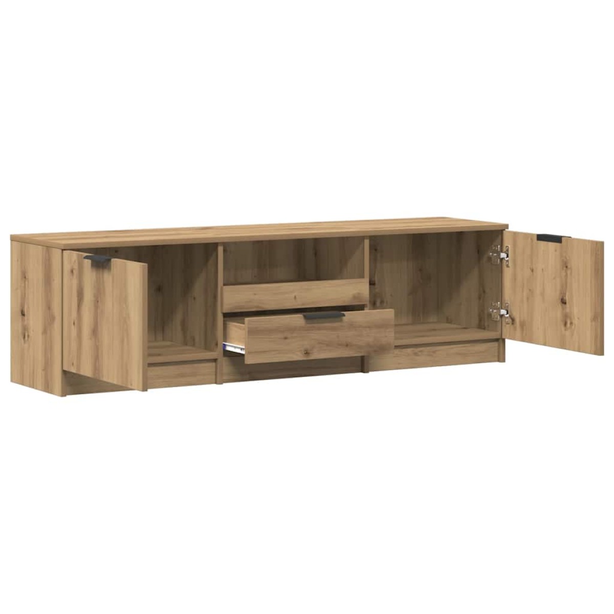 vidaXL Έπιπλο Τηλεόρασης Χειροποίητο Δρυς 140x35x40 εκ. από Τεχνητό Ξύλο