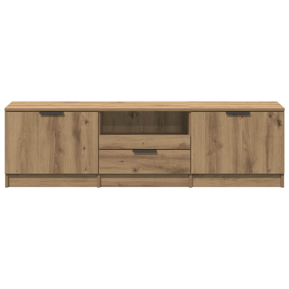 vidaXL Έπιπλο Τηλεόρασης Χειροποίητο Δρυς 140x35x40 εκ. από Τεχνητό Ξύλο