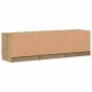 vidaXL Έπιπλο Τηλεόρασης Χειροποίητο Δρυς 140x35x40 εκ. από Τεχνητό Ξύλο
