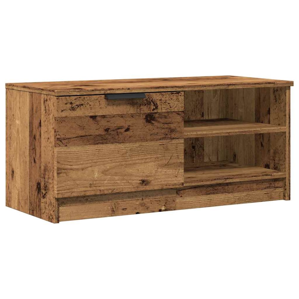 ντουλάπι τηλεόρασης vidaXL Παλιό ξύλο 80x35x36,5cm Κατασκευασμένο ξύλο