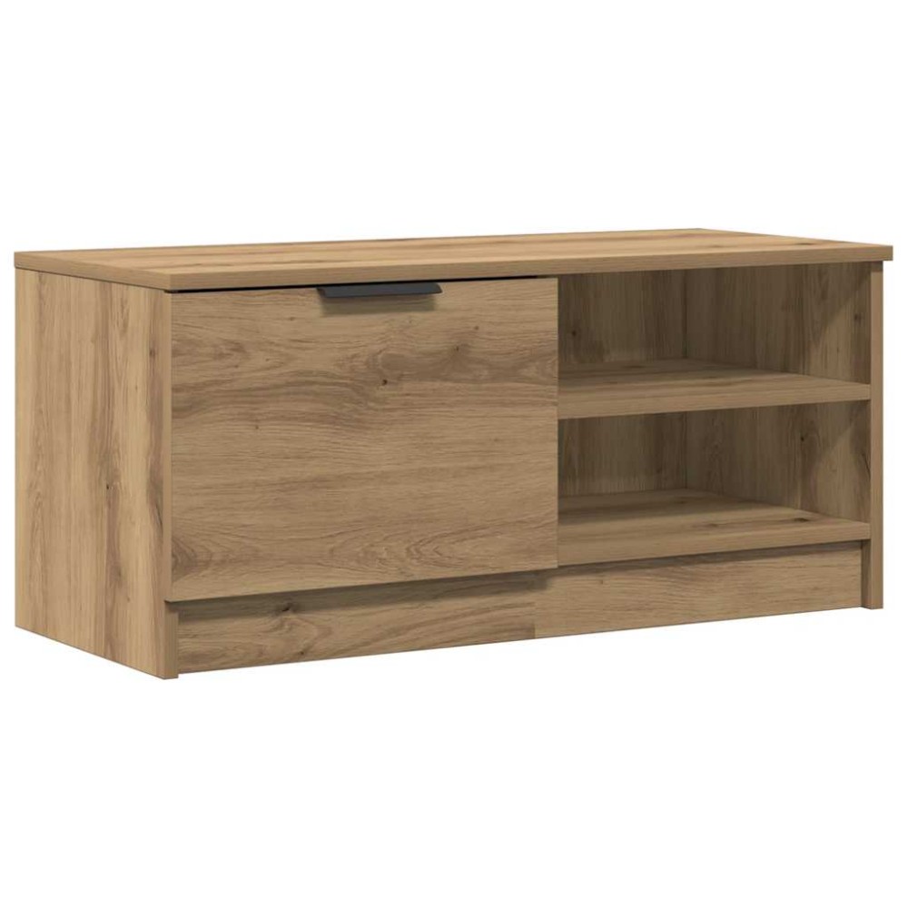 vidaXL Ντουλάπι τηλεόρασης Artisan Oak 80x35x36,5 cm
