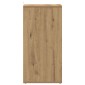 vidaXL Ντουλάπι τηλεόρασης Artisan Oak 80x35x36,5 cm