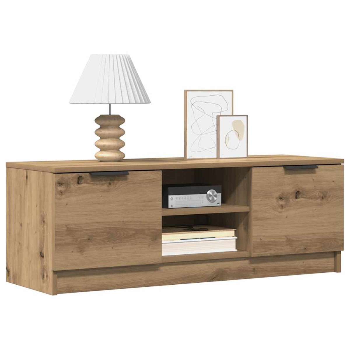 vidaXL Ντουλάπι τηλεόρασης Artisan Oak 102x35x36,5 cm