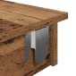 vidaXL Επιτοίχιος Μπαρ Τραπέζι Παλιό Ξύλο 102x45x103,5 cm
