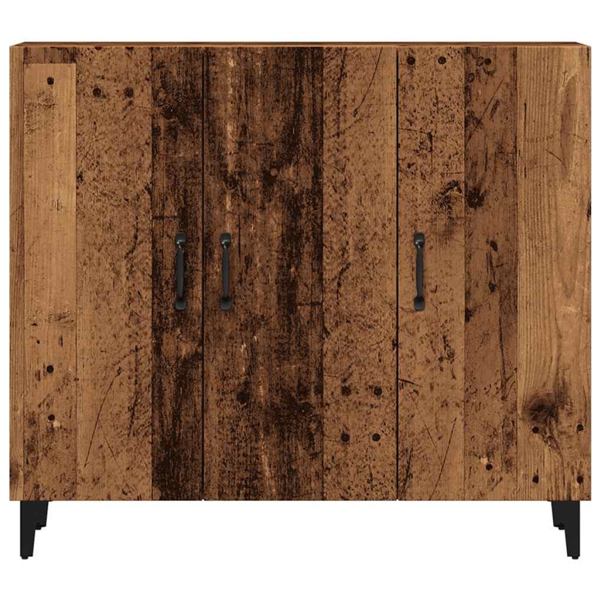 vidaXL Ντουλάπι Παλαιό Ξύλο 90 x 34 x 80 εκ. από Επεξεργασμένο Ξύλο