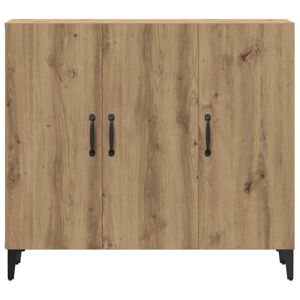 vidaXL Ντουλάπι Αρτισιανή Δρυς 90 x 34 x 80 εκ. από Επεξεργασμένο Ξύλο