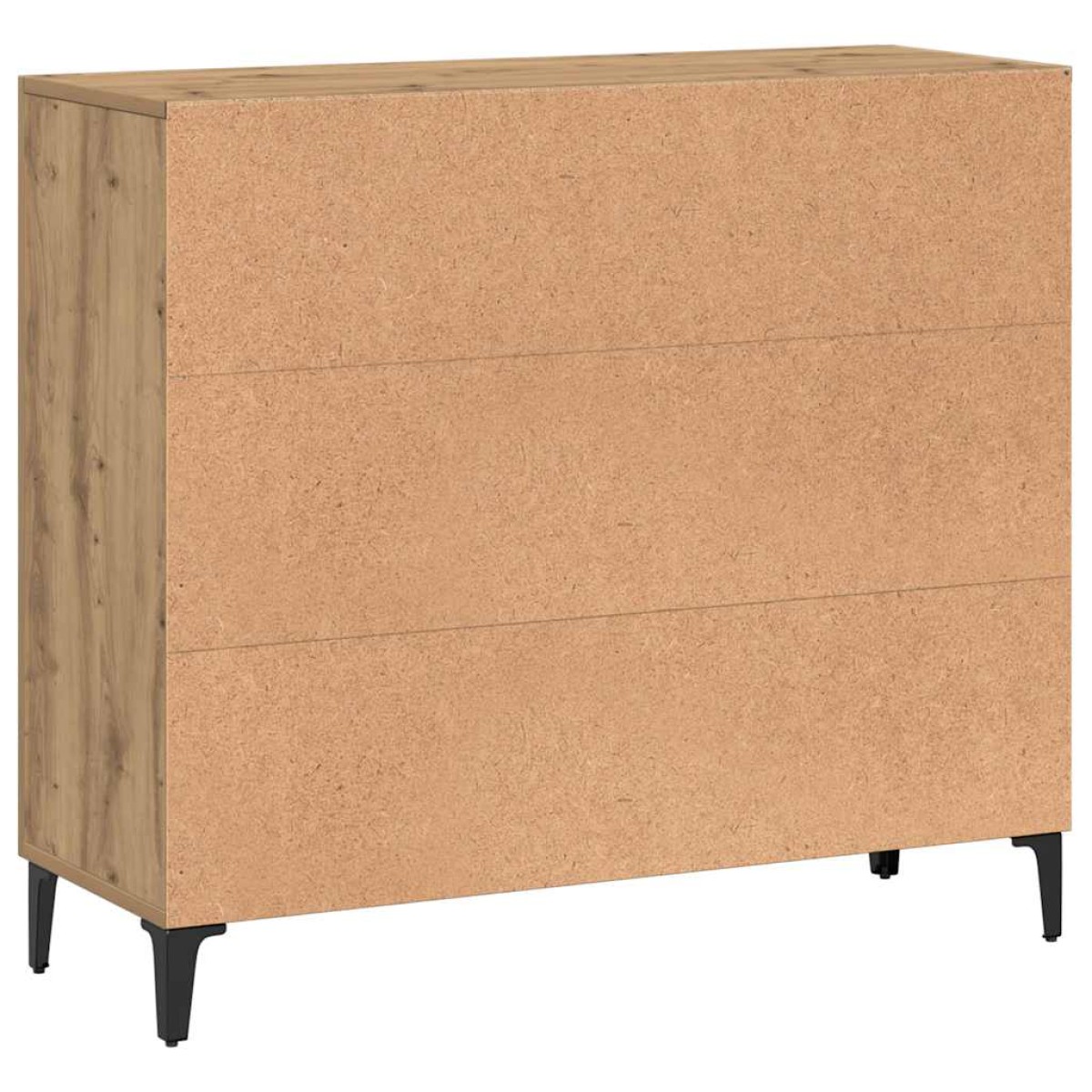 vidaXL Ντουλάπι Αρτισιανή Δρυς 90 x 34 x 80 εκ. από Επεξεργασμένο Ξύλο