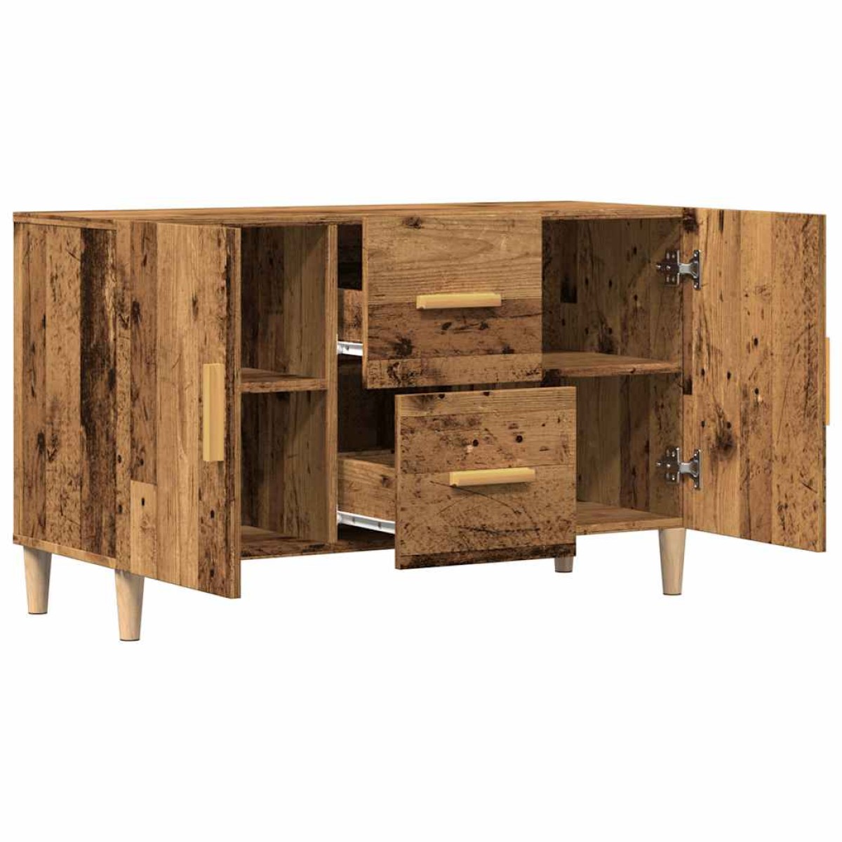 vidaXL Ντουλάπι Παλαιό Ξύλο 100x36x60 εκ. από Επεξεργασμένο Ξύλο