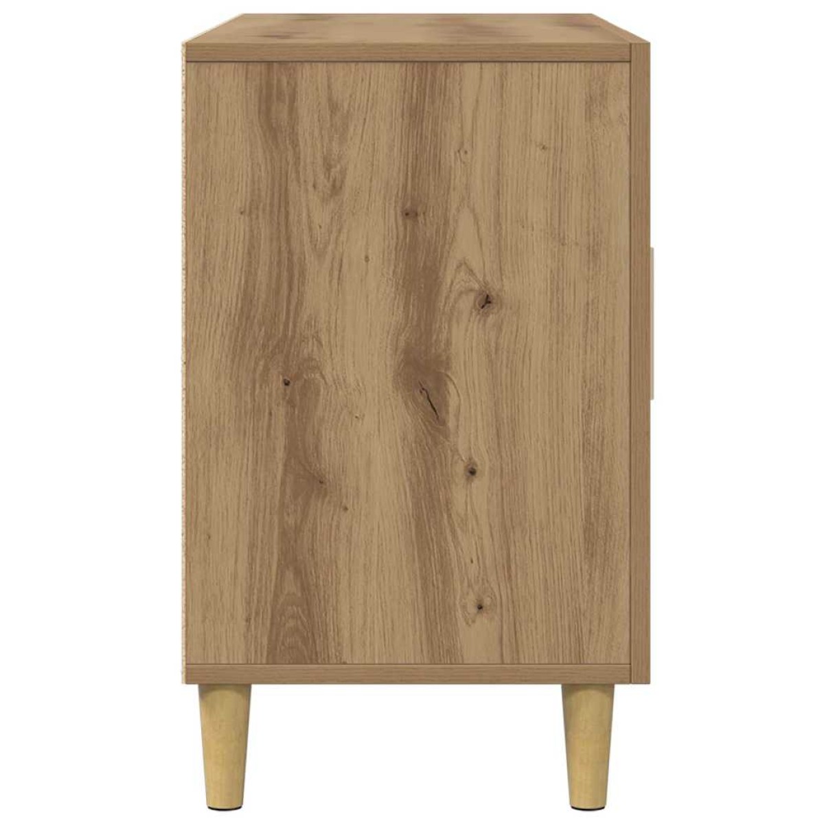 vidaXL Σκευοθήκη Δρυς τεχνίτης 100x36x60 cm Κατασκευασμένο ξύλο