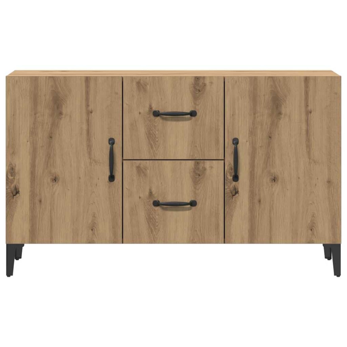 vidaXL Σκευοθήκη Δρυς τεχνίτης 100x36x60 cm Κατασκευασμένο ξύλο