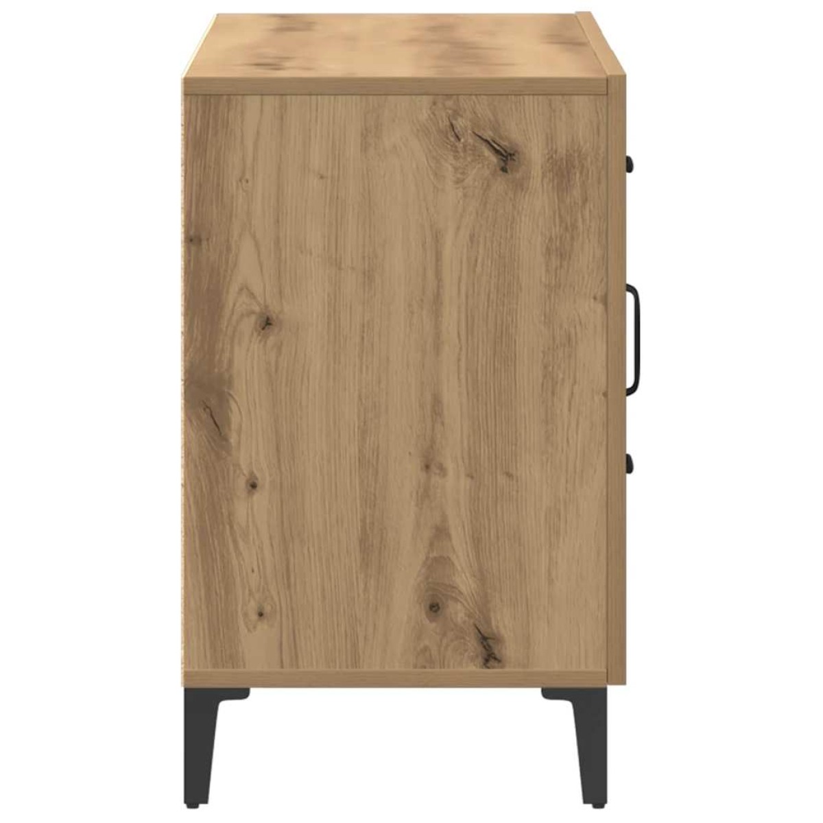 vidaXL Σκευοθήκη Δρυς τεχνίτης 100x36x60 cm Κατασκευασμένο ξύλο