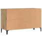 vidaXL Σκευοθήκη Δρυς τεχνίτης 100x36x60 cm Κατασκευασμένο ξύλο