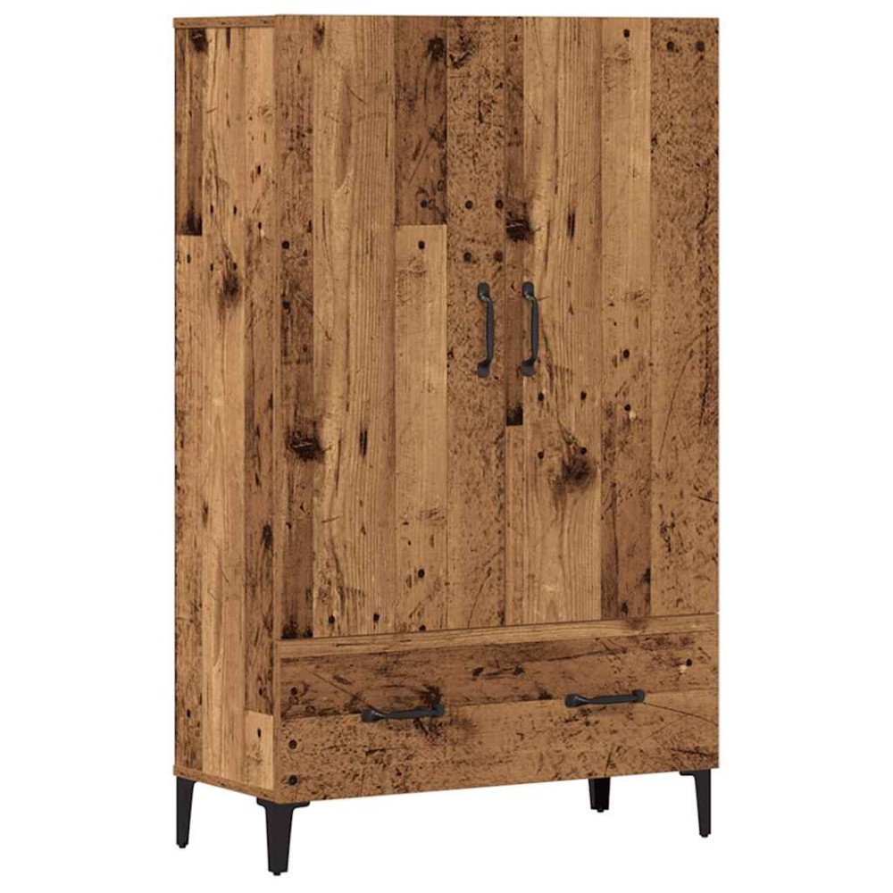 vidaXL Ντουλάπι Παλιό ξύλο 70x31x115 cm Κατασκευασμένο ξύλο