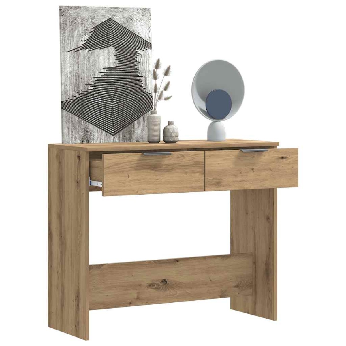 vidaXL Τραπέζι κονσόλας Artisan Oak 90x36x75 cm Κατασκευασμένο ξύλο