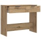 vidaXL Τραπέζι κονσόλας Artisan Oak 90x36x75 cm Κατασκευασμένο ξύλο