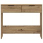 vidaXL Τραπέζι κονσόλας Artisan Oak 90x36x75 cm Κατασκευασμένο ξύλο
