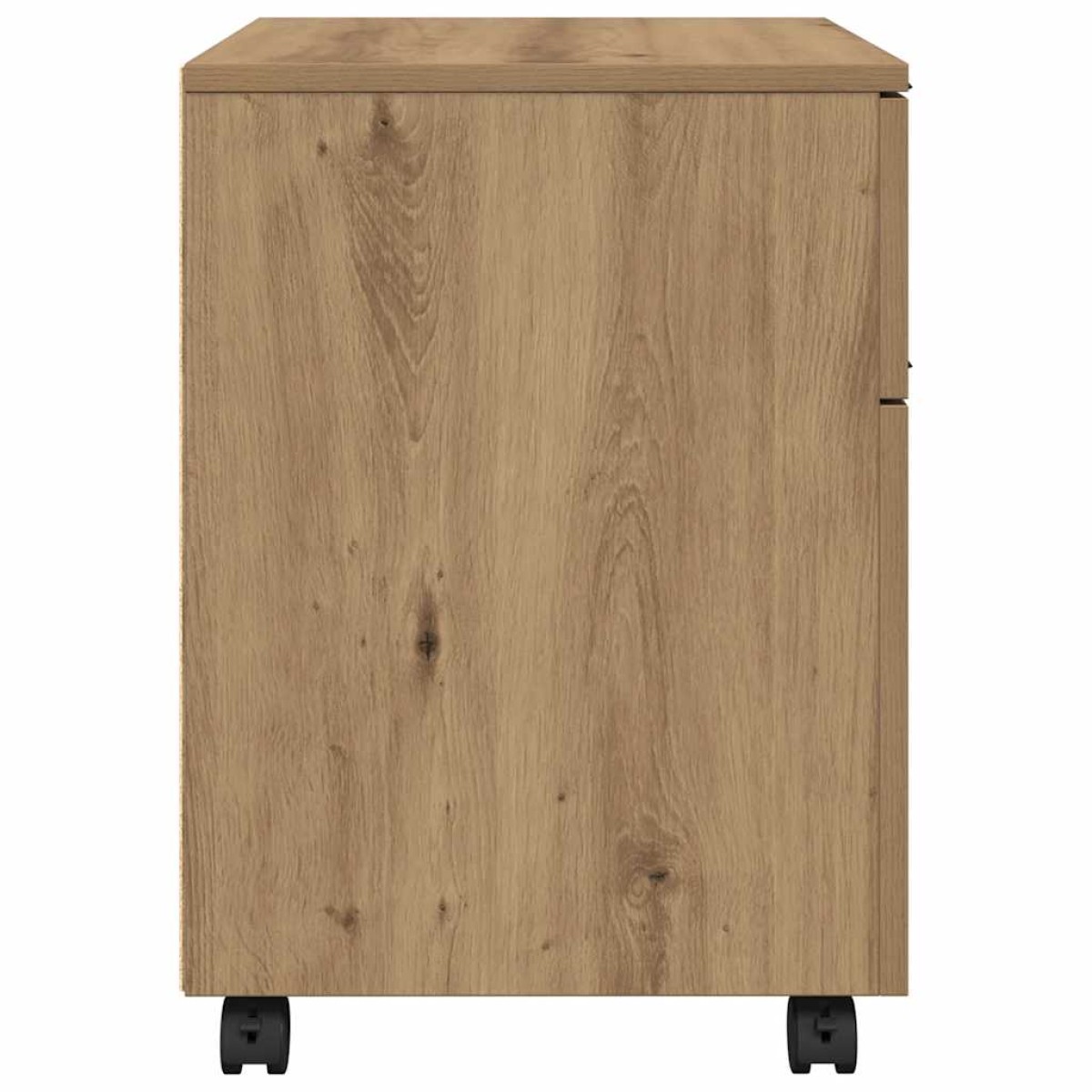 Κινητό ντουλάπι αρχείων vidaXL με τροχούς Artisan Oak