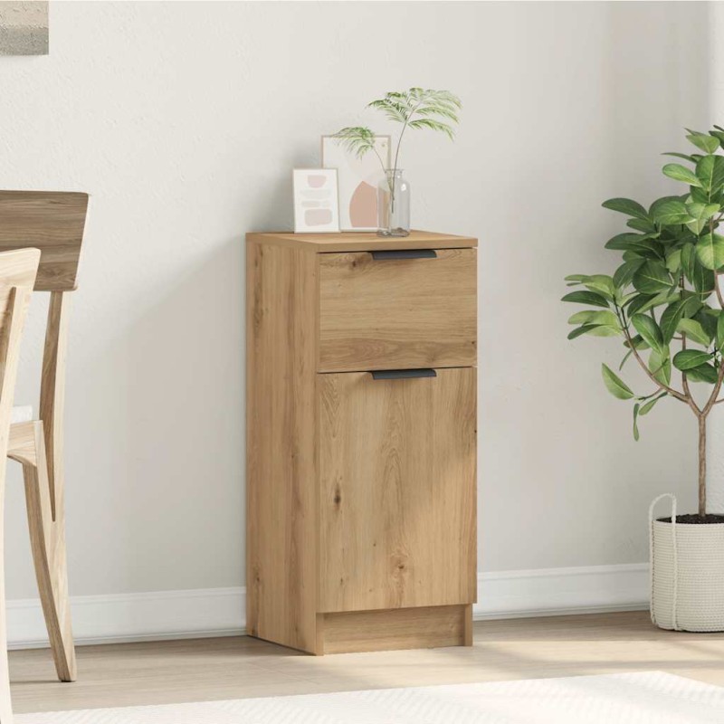 vidaXL Ντουλάπι τεχνίτης Δρυς 30 x 30 x 70 εκ. από Επεξεργασμένο Ξύλο