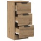 vidaXL Sideboards 2 τεμάχια Artisan Oak 30x30x70cm Κατασκευασμένο ξύλο