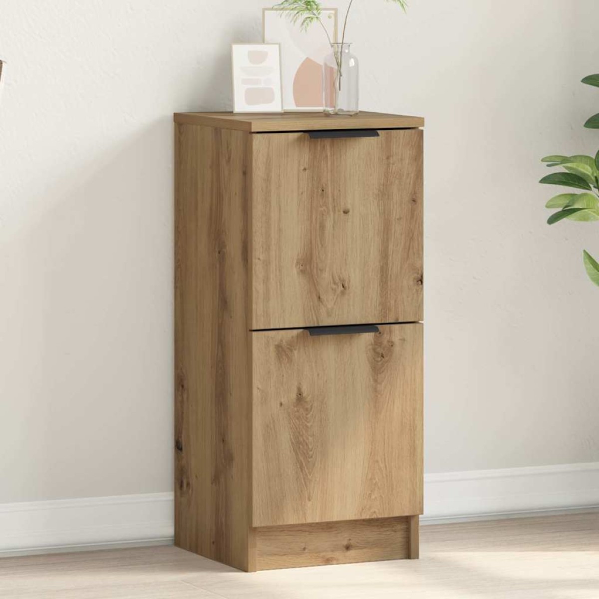 vidaXL Ντουλάπι τεχνίτης Δρυς 30 x 30 x 70 εκ. από Επεξεργασμένο Ξύλο