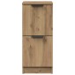 vidaXL Sideboards 2 τεμάχια Artisan Oak 30x30x70cm Κατασκευασμένο ξύλο